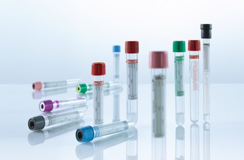 Vacuette blood collection tubes